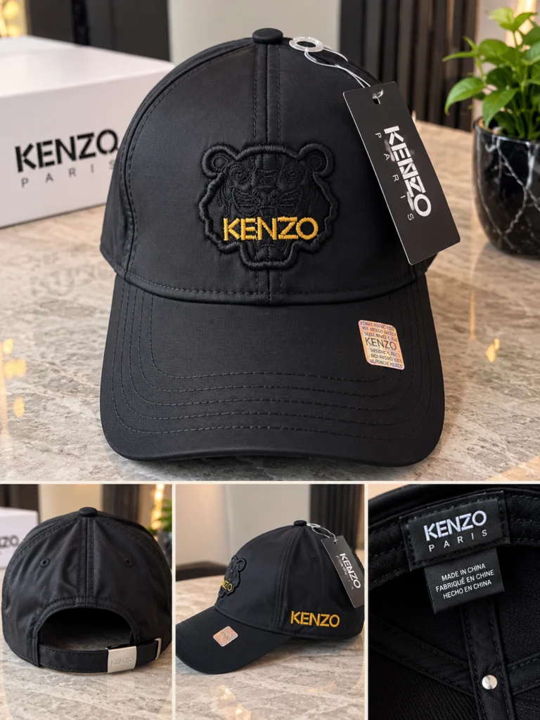 Мъжка шапка Kenzo – черна