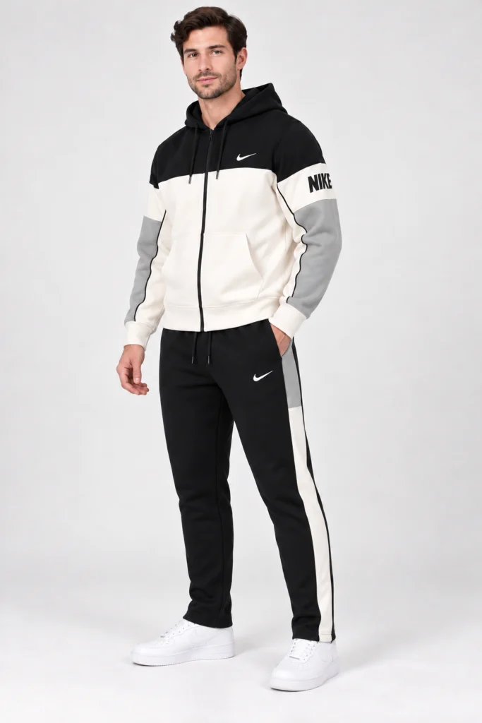 Мъжки екип Nike – черно и бяло