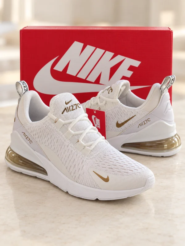 Nike Air 270 – Бяло и златно