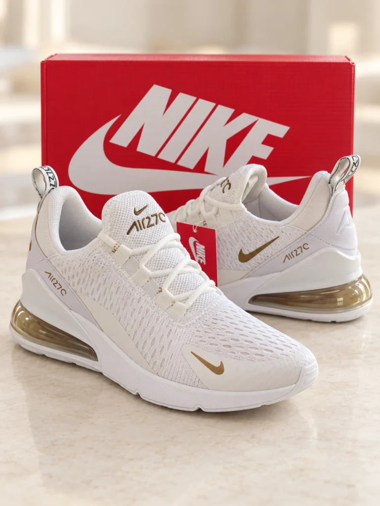 Nike Air 270 – Бяло и златно